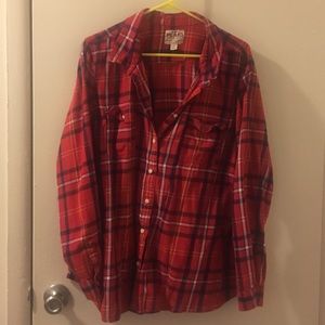 Old navy plaid button down